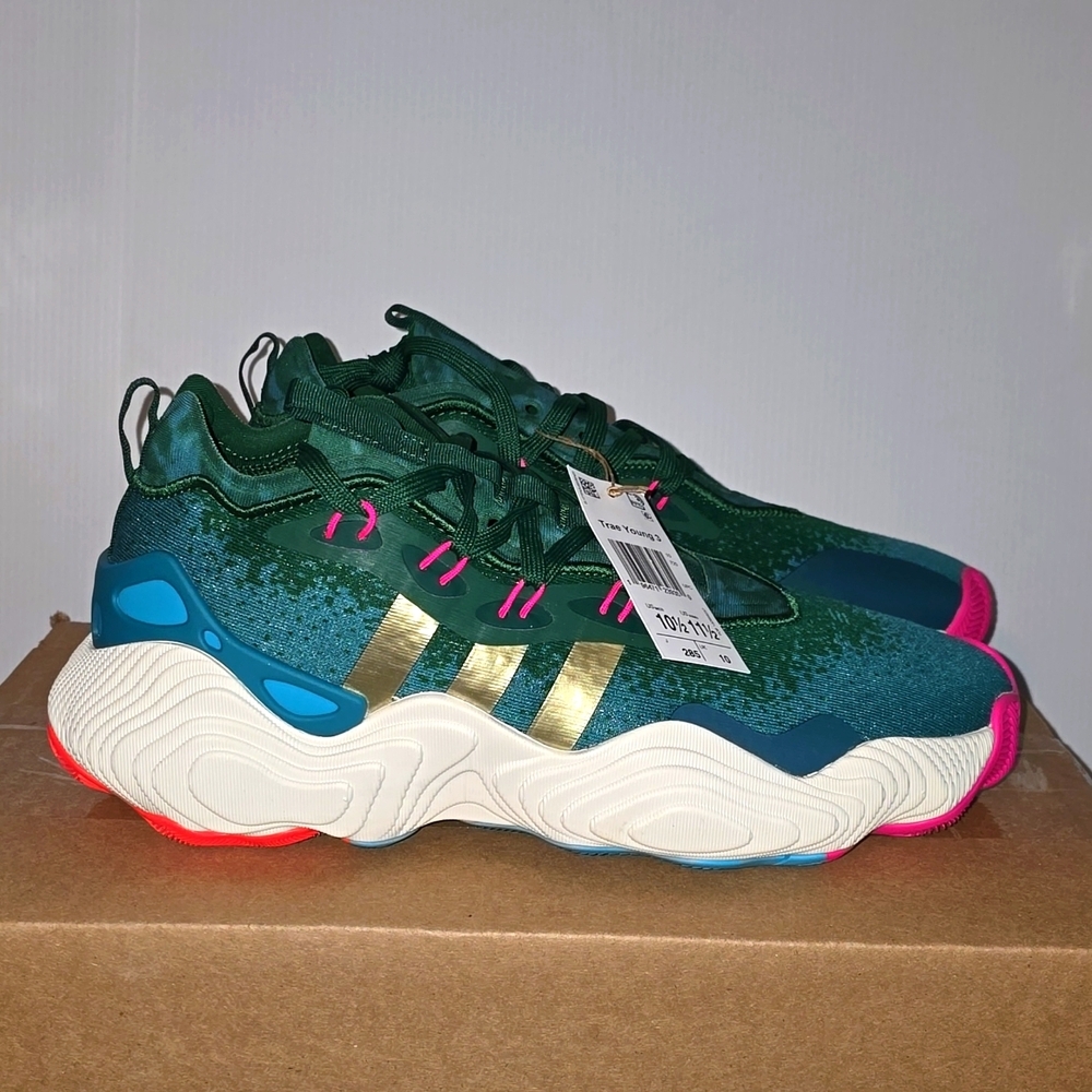 Adidas, trey, young 3 atlanta, 1996 olympics team green NEW SNEAKERS SHOES TAGS
